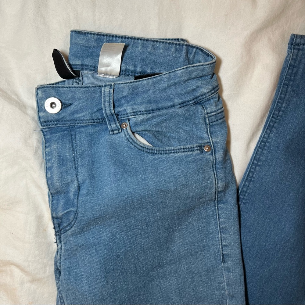 H&M Divided Two Tone Skinny Jeans - Picture 6 of 7